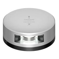 Lopolight Stern Light  2NM  Silver Housing wFB Base 301005FB