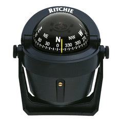 Ritchie B51 Explorer Compass  Bracket Mount  Black B51