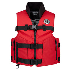 Mustang Accel 100 Foam Fishing Vest  XXL  RedBlack MV462602123XXL216