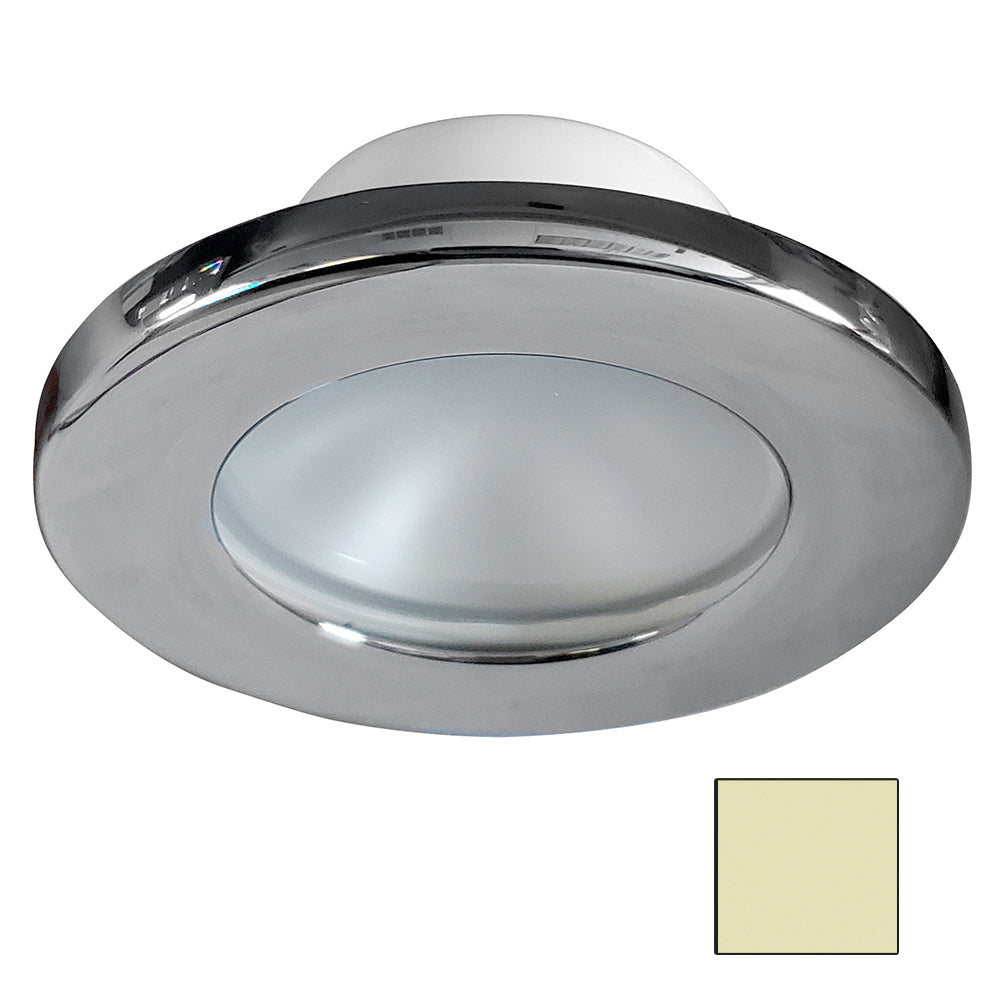 i2Systems Apeiron 25W Screw Mount Light  Warm White  Polished Chrome Finish APL2W30KPW11