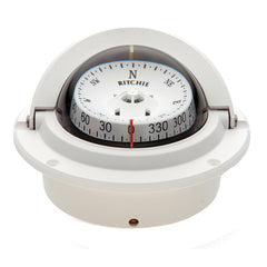 Ritchie F83W Voyager Compass  Flush Mount  White F83W