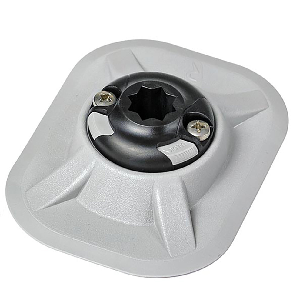 RAILBLAZA RibPort Base w3M Backing  Grey 03406451