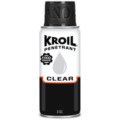 Kroil Clear Food Grade Penetrating Oil  Aerosol  3oz Can CKS032