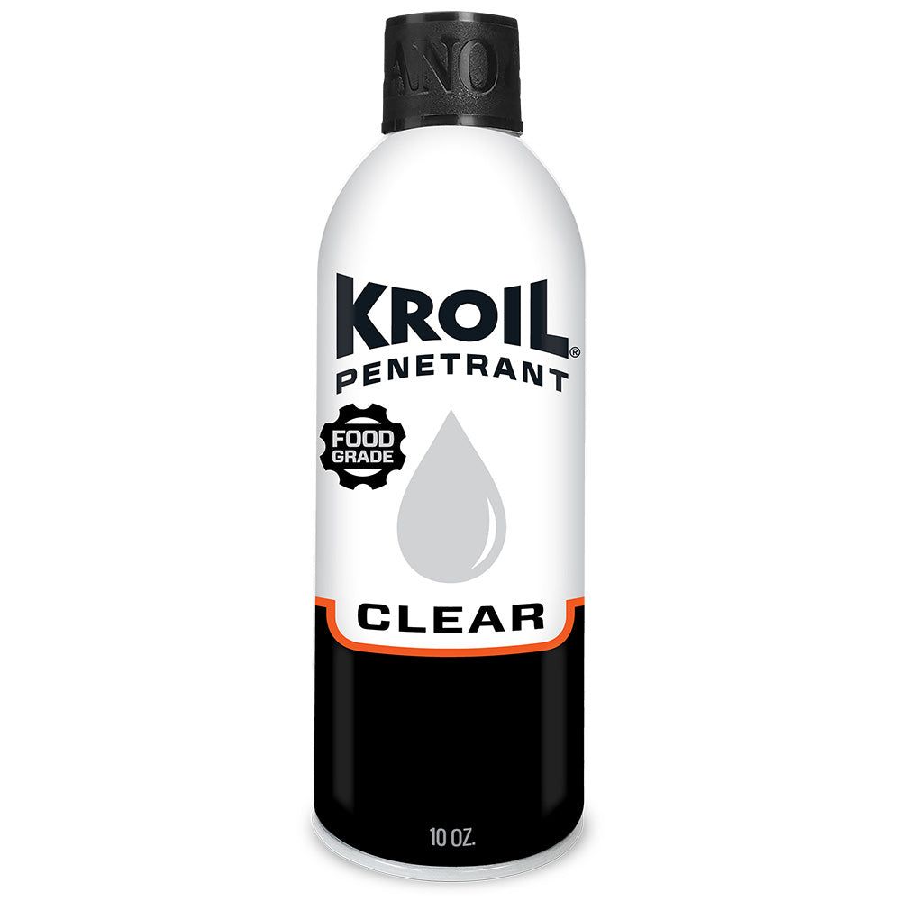 Kroil Clear Food Grade Penetrating Oil  Aerosol  10oz Can CKS102