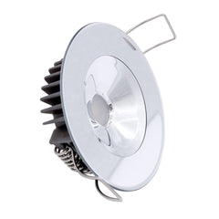 Lumitec Illusion Flush Mount LED Down Light  Spectrum RGBW  Cool White  Mirrored Housing 117147