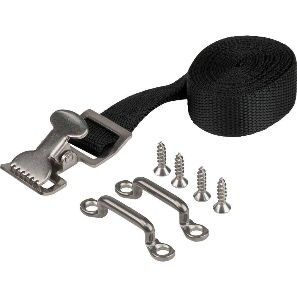 SeaDog Gas Tank Strap  Nylon Webbing304 Stainless Steel  72 3599951