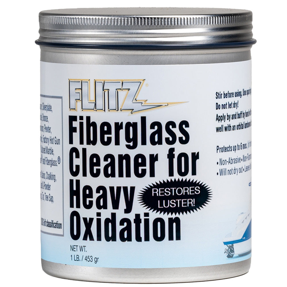 Flitz Fiberglass Cleaner fHeavy Oxidation  1lb CA03416