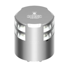 Lopolight 360 DoubleStacked 3nm Masthead Light  Silver Anodized 300112G2ST
