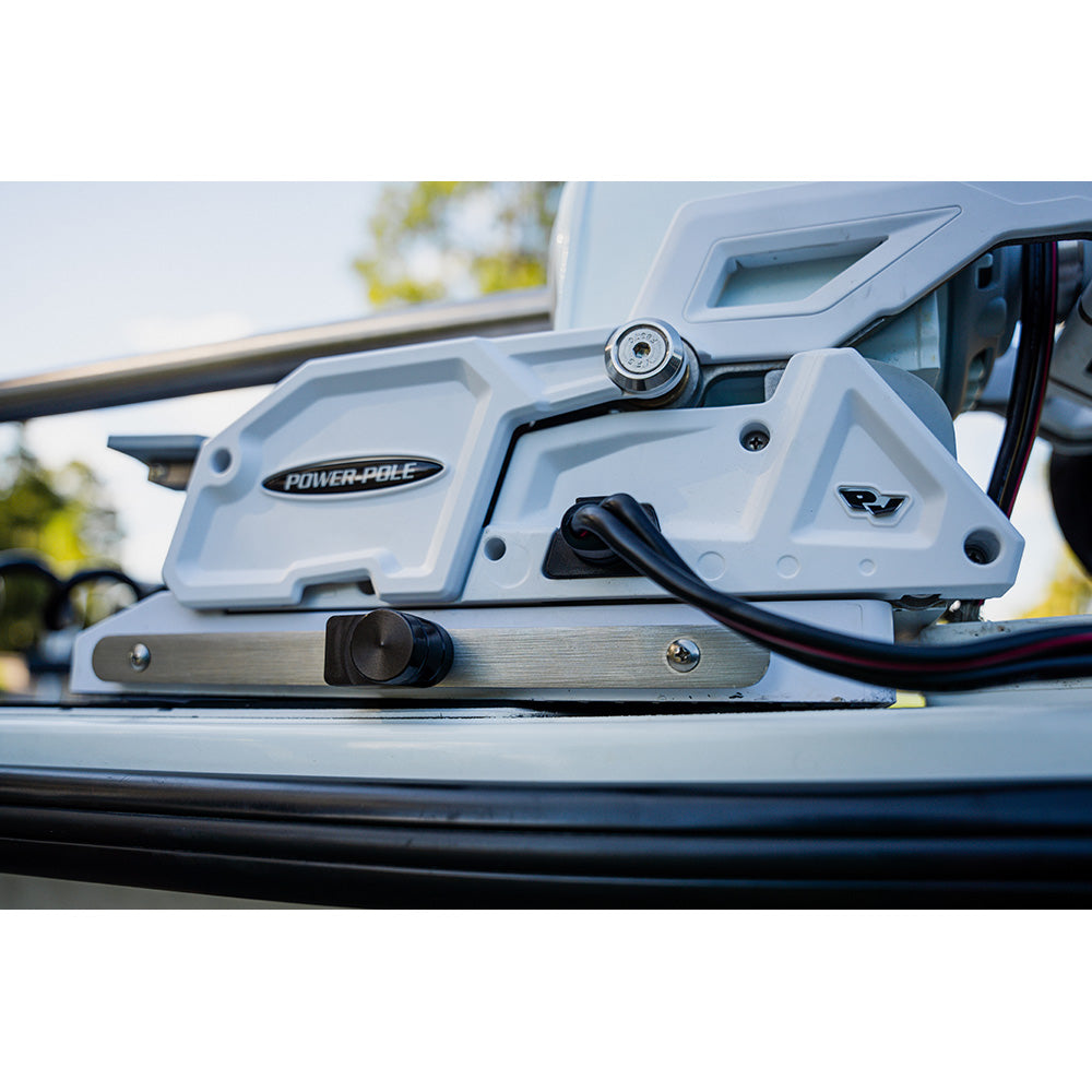 Secure Outdoors Elite Lock  Single  PowerPole PV  Silver SOELSPVSV