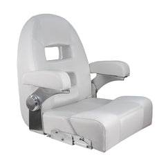 Springfield Center Console Helm FlipUp  WhiteWhite 1042035W
