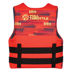 Full Throttle Youth RapidDry Life Jacket  Red 14210010000226