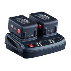 RUPES Dual Battery Charger fiBrid HLR15  HLR21 Batteries wLED Indicators 9HC185LT