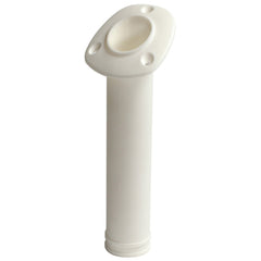 CE Smith Flush Mount 30 Degree Nylon Rod Holder  White 55120A