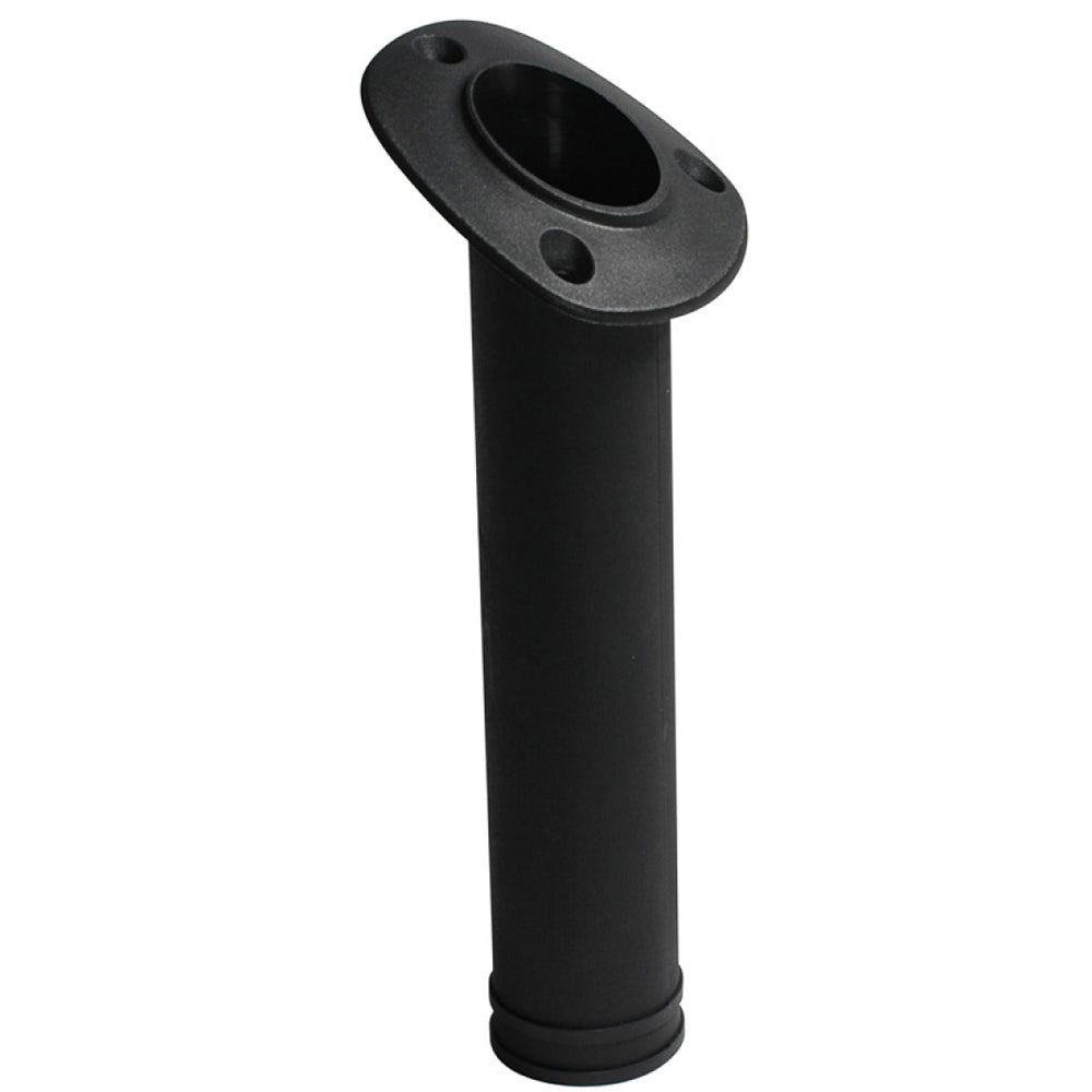 CE Smith Flush Mount 30 Degree Nylon Rod Holder  Black 55121A