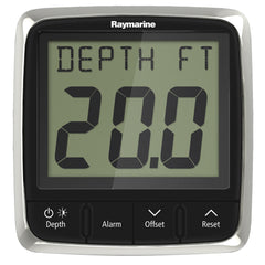 Raymarine i50 Depth Display System wThruHull Transducer E70148