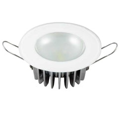 Lumitec Mirage  Flush Mount Down Light  Glass FinishNo Bezel  4Color RedBluePurple Non Dimming wWhite Dimming 113190