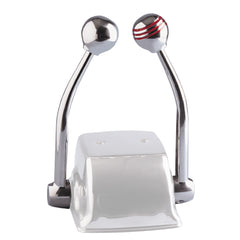 Schmitt Marine Standard Control Arm Set wRed Throttle Knob  Plain Shift Knob  Includes Arms  Knobs Only 50050