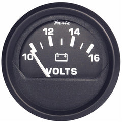 Faria Euro Black 2 Voltmeter 1016 V 12821