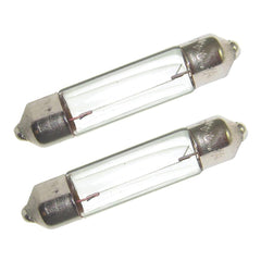 Perko Double Ended Festoon Bulbs  12V 10W 74A  Pair 0070DP0CLR