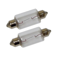 Perko Double Ended Festoon Bulbs  12V 15W 97A  Pair 0070DP1CLR