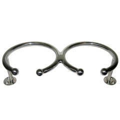 Whitecap Top Mount Ring SS Cup Holder  2Drink  Base Mount S3517