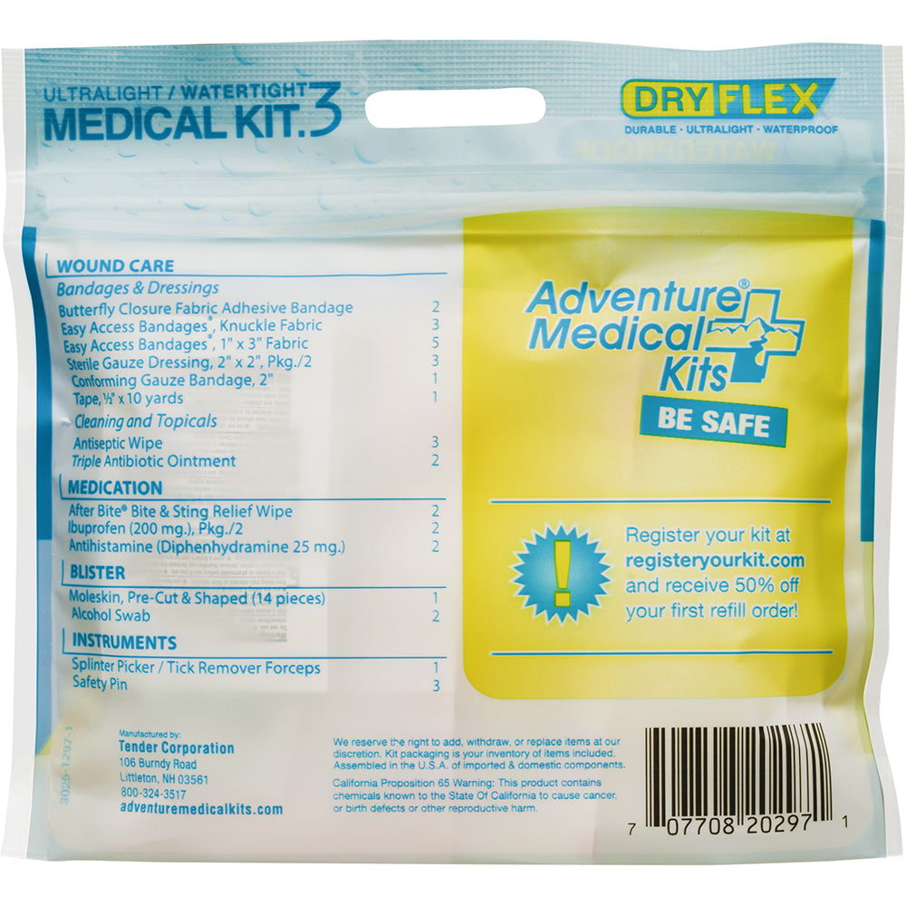 Adventure Medical UltralightWatertight 3 vo First Aid Kit 01250297