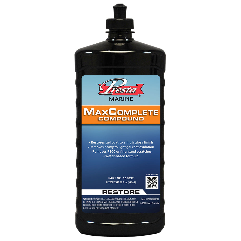 Presta MaxComplete Compound  32oz 163032