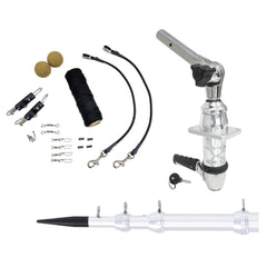 Tigress XD Top Mount System  15  Silver Outriggers Elite Rigging Kit 88824