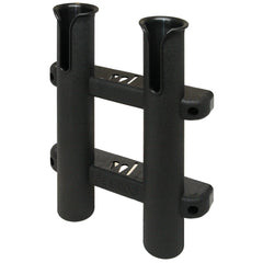 SeaDog Two Pole Side Mount Rod Storage Rack  Black 3250291
