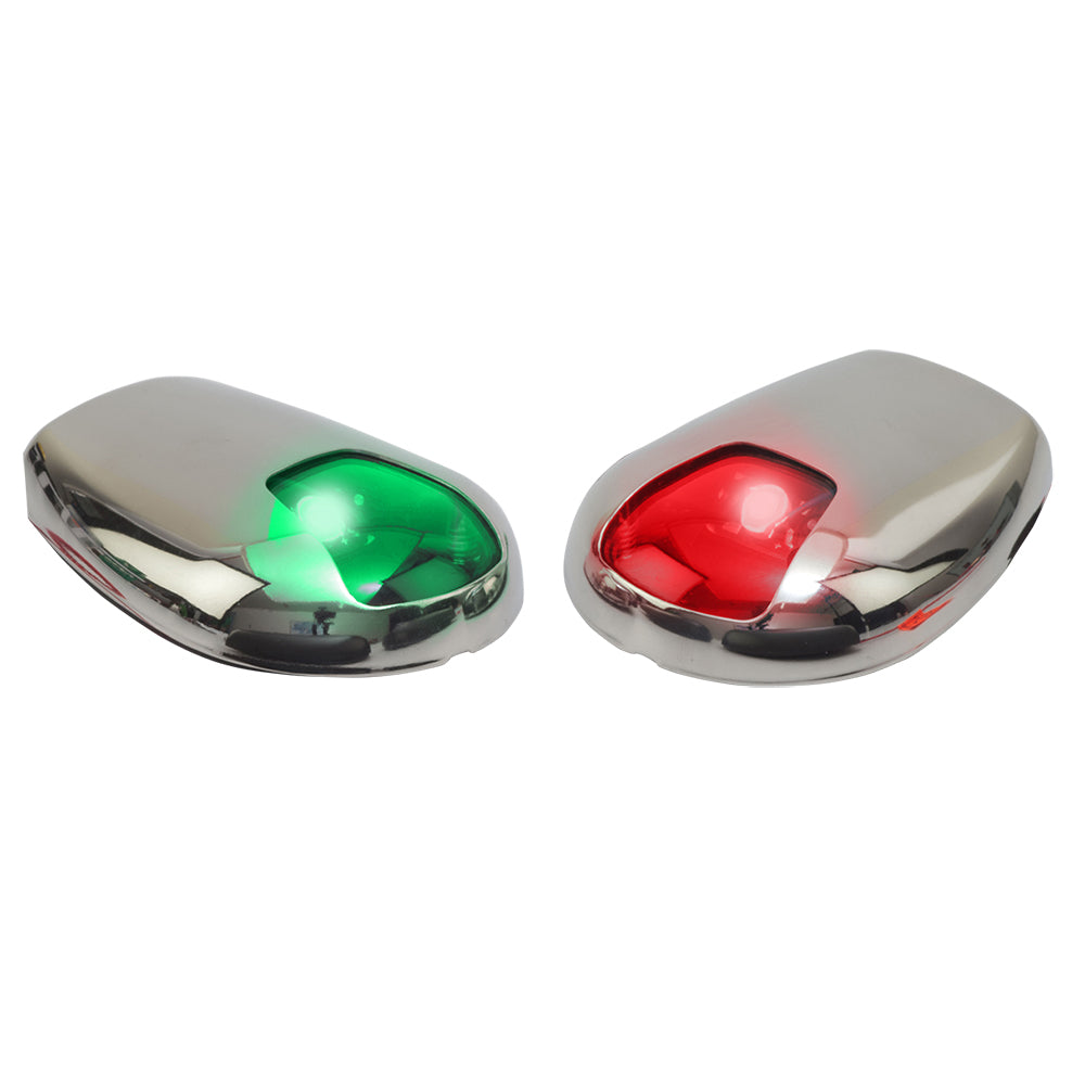 SeaDog Stainless Steel Side Mount LED Navigation Lights  2 NM  Port  Starboard 4000791