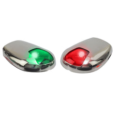 SeaDog Stainless Steel Side Mount LED Navigation Lights  2 NM  Port  Starboard 4000791