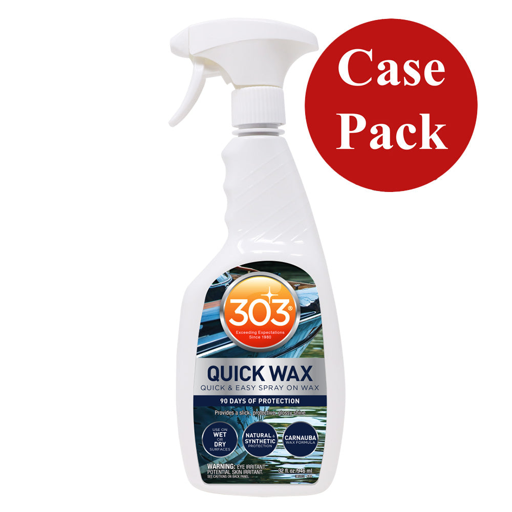 303 Marine Quick Wax  32oz Case of 6 30213CASE