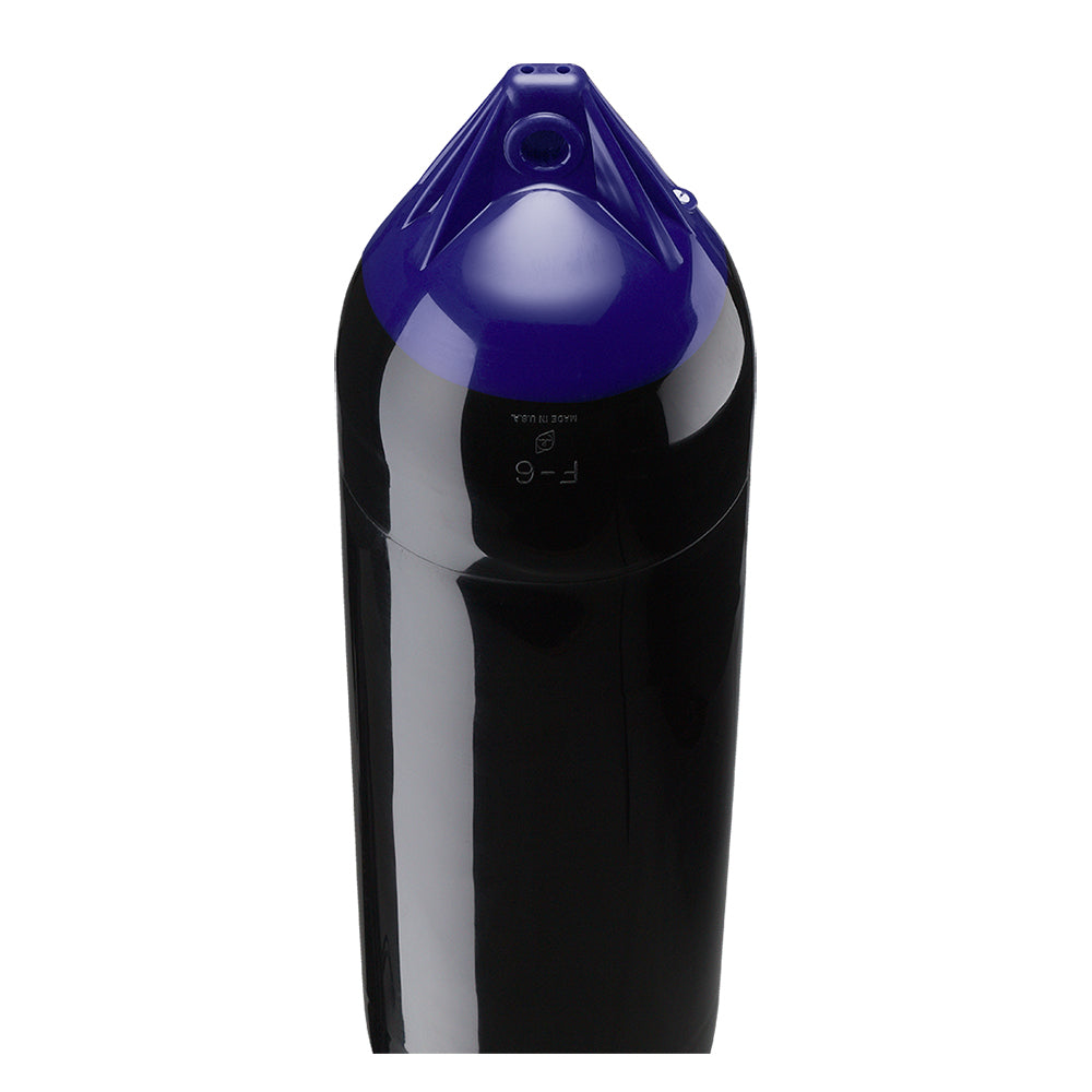 Polyform F6 Twin Eye Fender 11 x 42  Black F6 BLACK