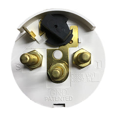 Faria Chesapeake White SS 2 Cylinder Head Temperature Gauge 60220F 13806