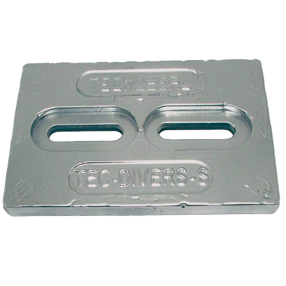 Tecnoseal Mini Magnesium Plate Anode 6 x 4 x 12 TECDIVERSSMG