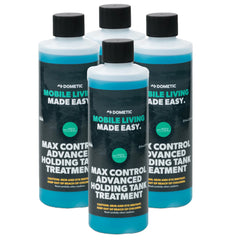 Dometic Max Control Holding Tank Deodorant  Four 4 Pack of 8oz Bottles 379700029