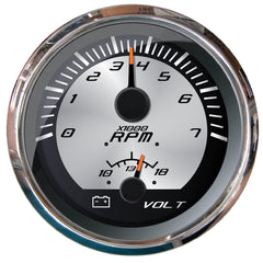 Faria Platinum 4 MultiFunction  Tachometer  Voltmeter 22016