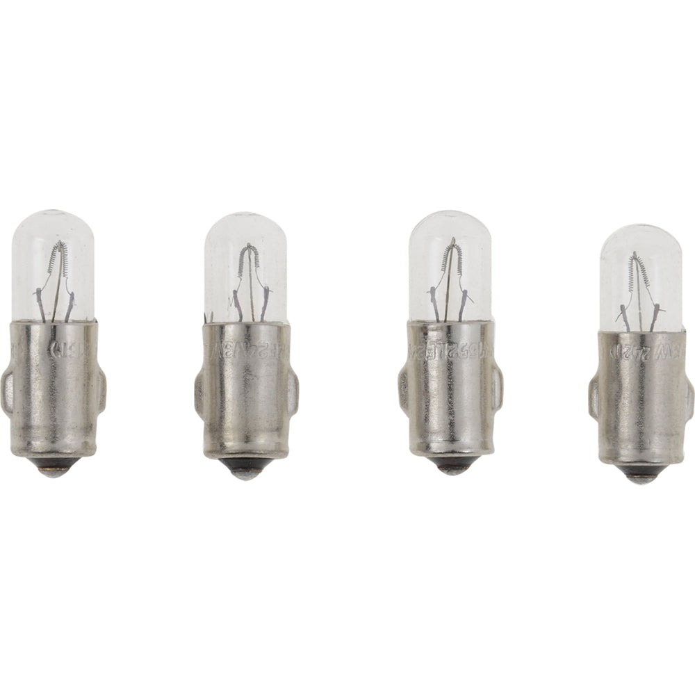 VDO Type A  White Metal Base Bulb  24V  4Pack 600807