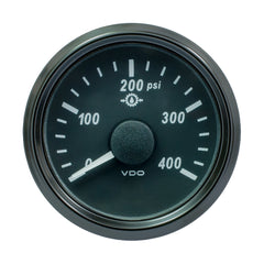 VDO SingleViu 52mm 2116 Oil Pressure Gauge  400 PSI  0180 Ohm A2C3833500030