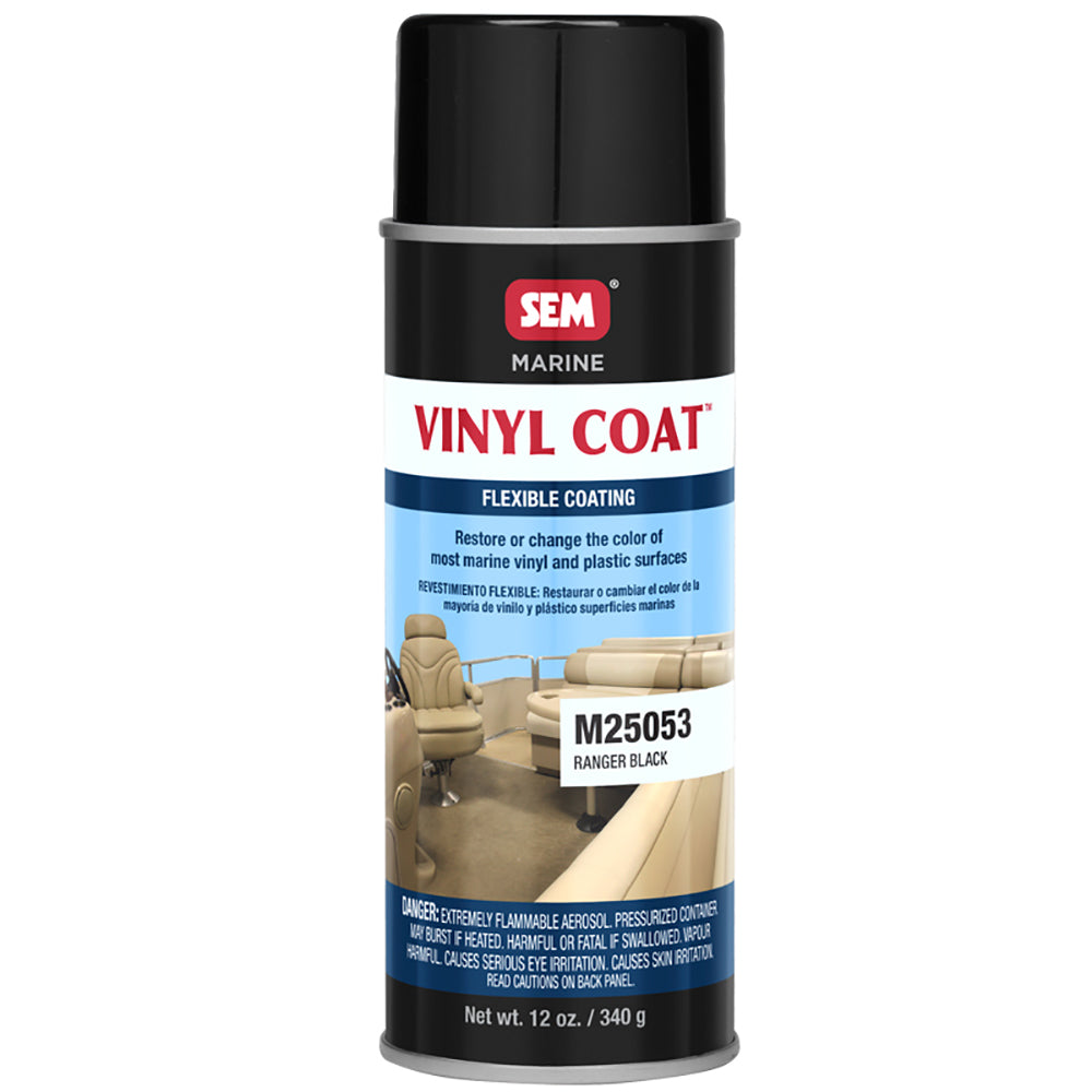 SEM Vinyl Coat  Ranger Black  12oz M25053