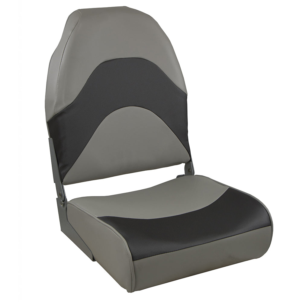 Springfield Premium Wave Folding Seat  Grey wMeteor Stripe 1062034