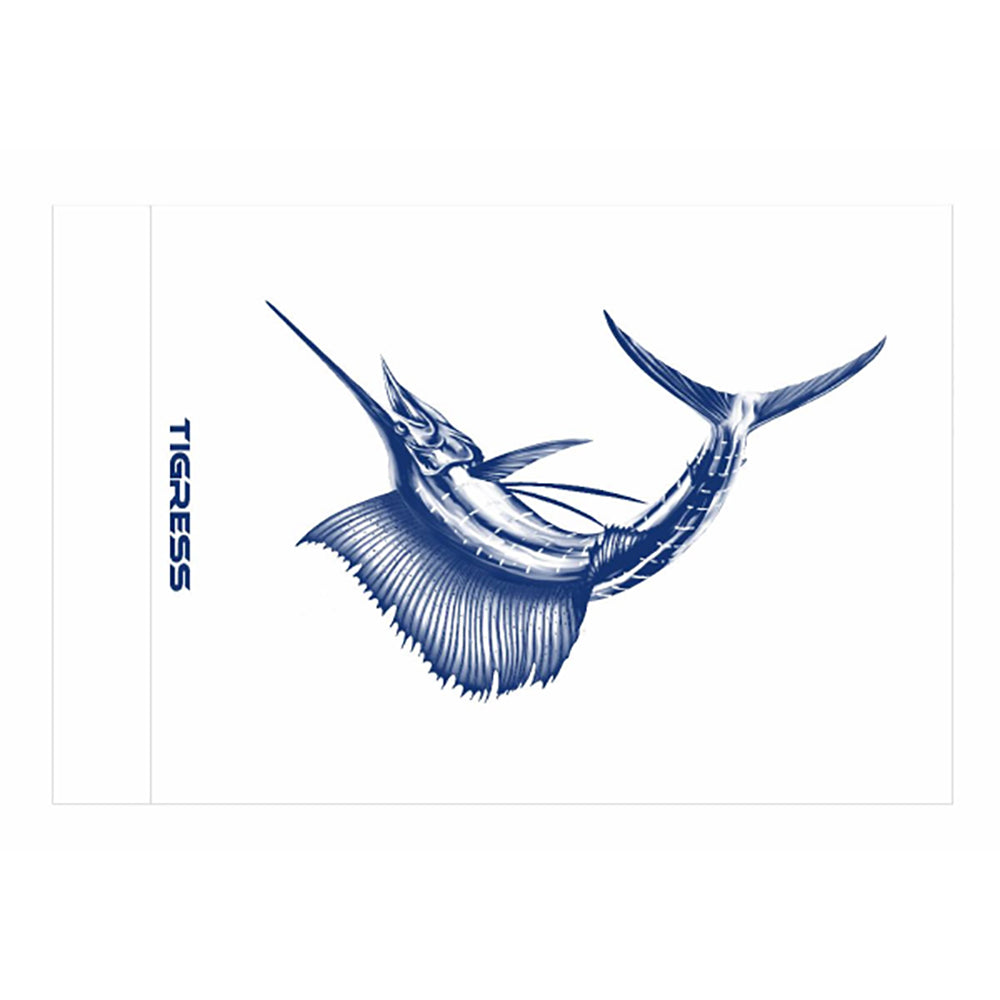 Tigress Sailfish Release Flag  12 x 18 88420