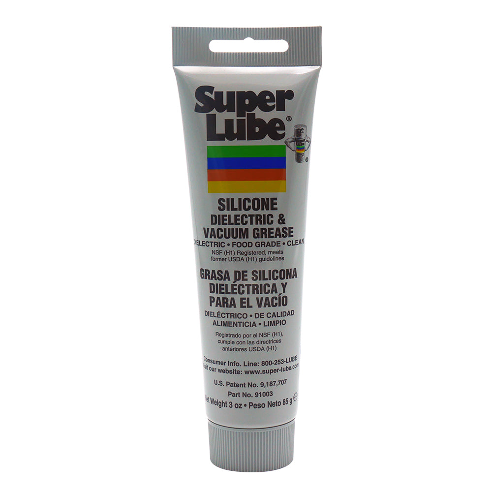 Super Lube Silicone Dielectric  Vacuum Grease  3oz Tube 91003