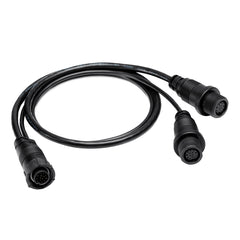 Humminbird 14 M SILR Y  SOLIXAPEX Side Imaging LeftRight Splitter Cable 7201121