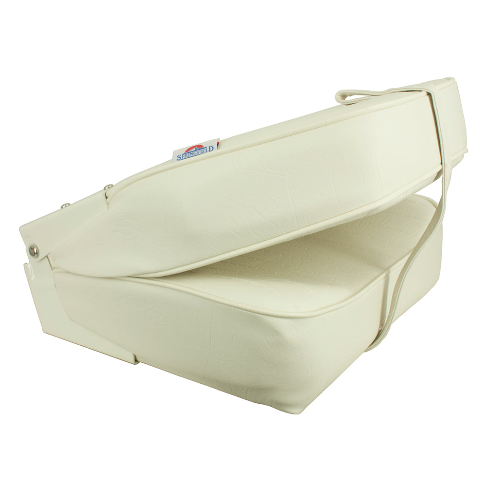 Springfield High Back Folding Seat  White 1040649