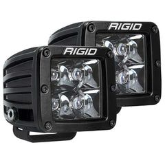 RIGID Industries DSeries Pro Dually Spot Surface Mount Pair  Midnight Edition 202213BLK