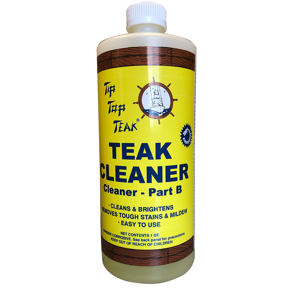 Tip Top Teak Cleaner Part B  Quart TC862