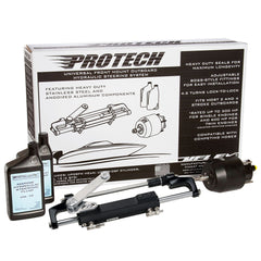 Uflex PROTECH 11 Front Mount OB Hydraulic System  Includes UP28 FM Helm Oil  UC128TS1 Cylinder  No Hoses PROTECH 11
