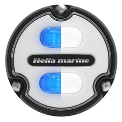 Hella Marine Apelo A1 Blue White Underwater Light  1800 Lumens  Black Housing  White Lens 016145011