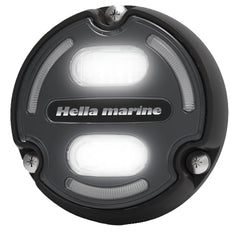 Hella Marine Apelo A2 Blue White Underwater Light  3000 Lumens  Black Housing  Charcoal Lens wEdge Light 016147001